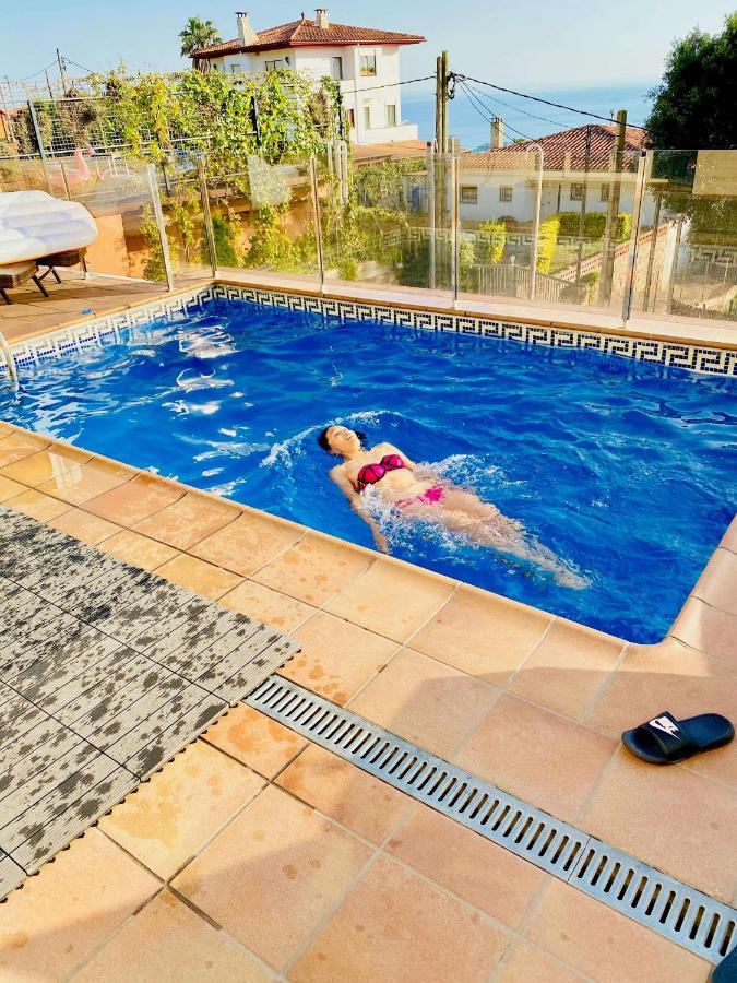 Luxury Villa Investingspain With Sea Views, Pool And Jacuzzi Lloret de Mar Eksteriør billede