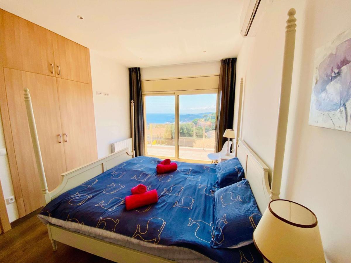 Luxury Villa Investingspain With Sea Views, Pool And Jacuzzi Lloret de Mar Eksteriør billede