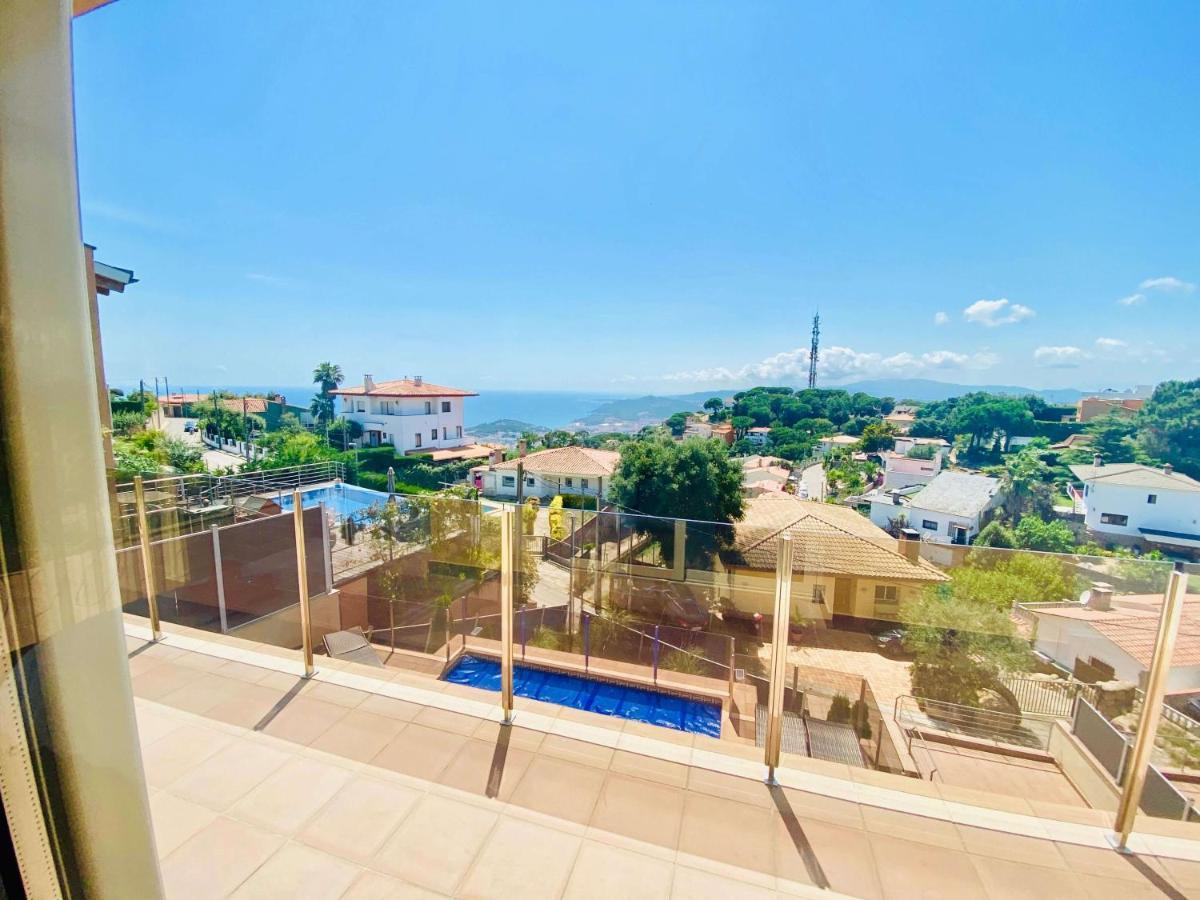 Luxury Villa Investingspain With Sea Views, Pool And Jacuzzi Lloret de Mar Eksteriør billede