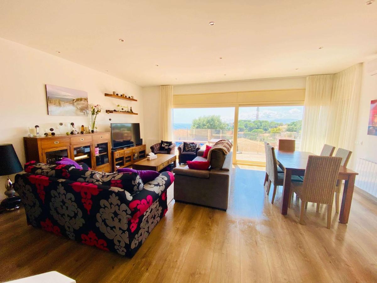 Luxury Villa Investingspain With Sea Views, Pool And Jacuzzi Lloret de Mar Eksteriør billede