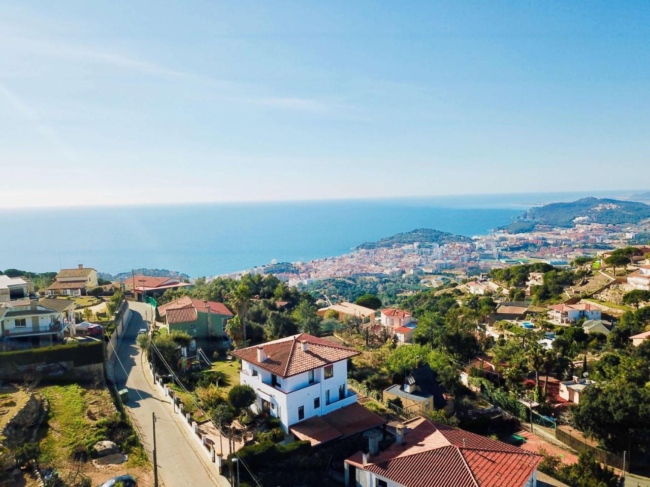 Luxury Villa Investingspain With Sea Views, Pool And Jacuzzi Lloret de Mar Eksteriør billede