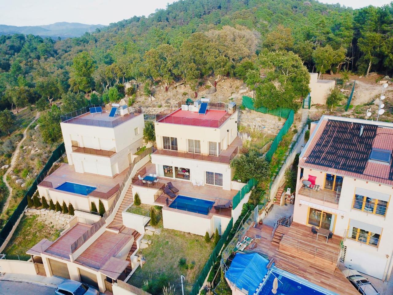 Luxury Villa Investingspain With Sea Views, Pool And Jacuzzi Lloret de Mar Eksteriør billede