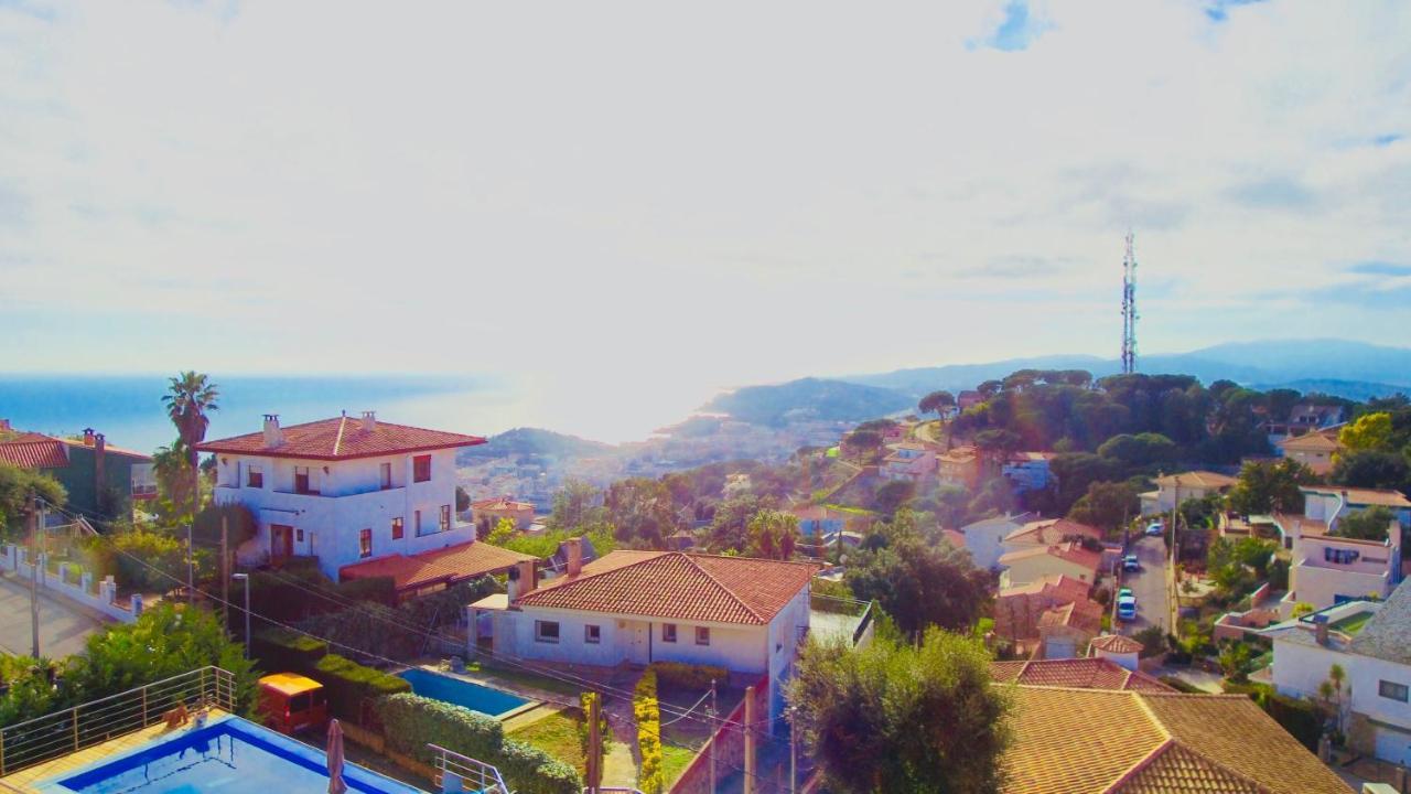 Luxury Villa Investingspain With Sea Views, Pool And Jacuzzi Lloret de Mar Eksteriør billede