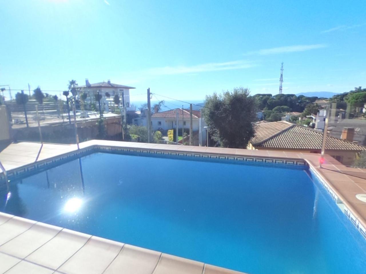Luxury Villa Investingspain With Sea Views, Pool And Jacuzzi Lloret de Mar Eksteriør billede