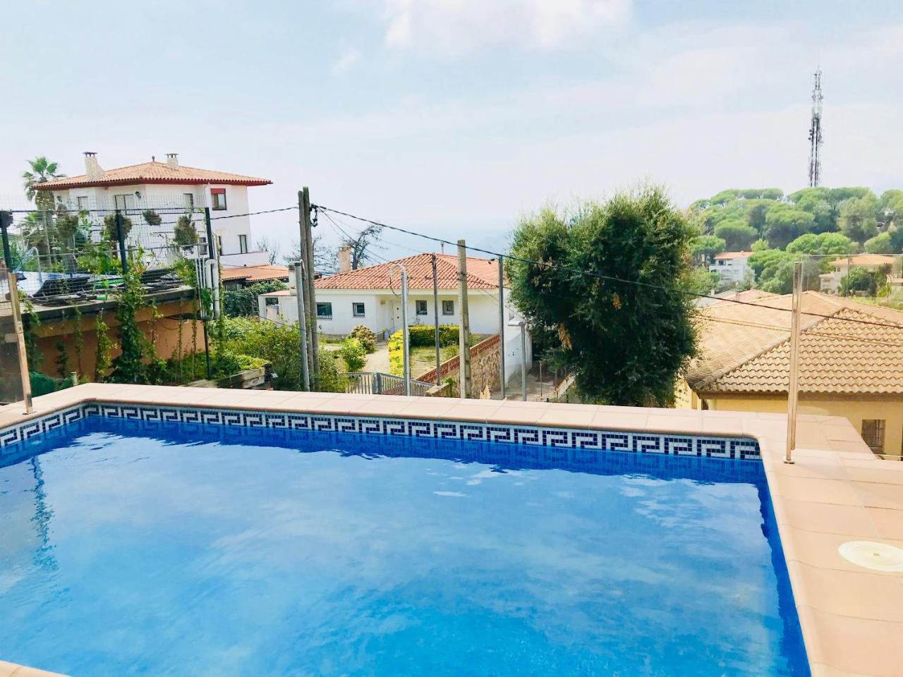 Luxury Villa Investingspain With Sea Views, Pool And Jacuzzi Lloret de Mar Eksteriør billede