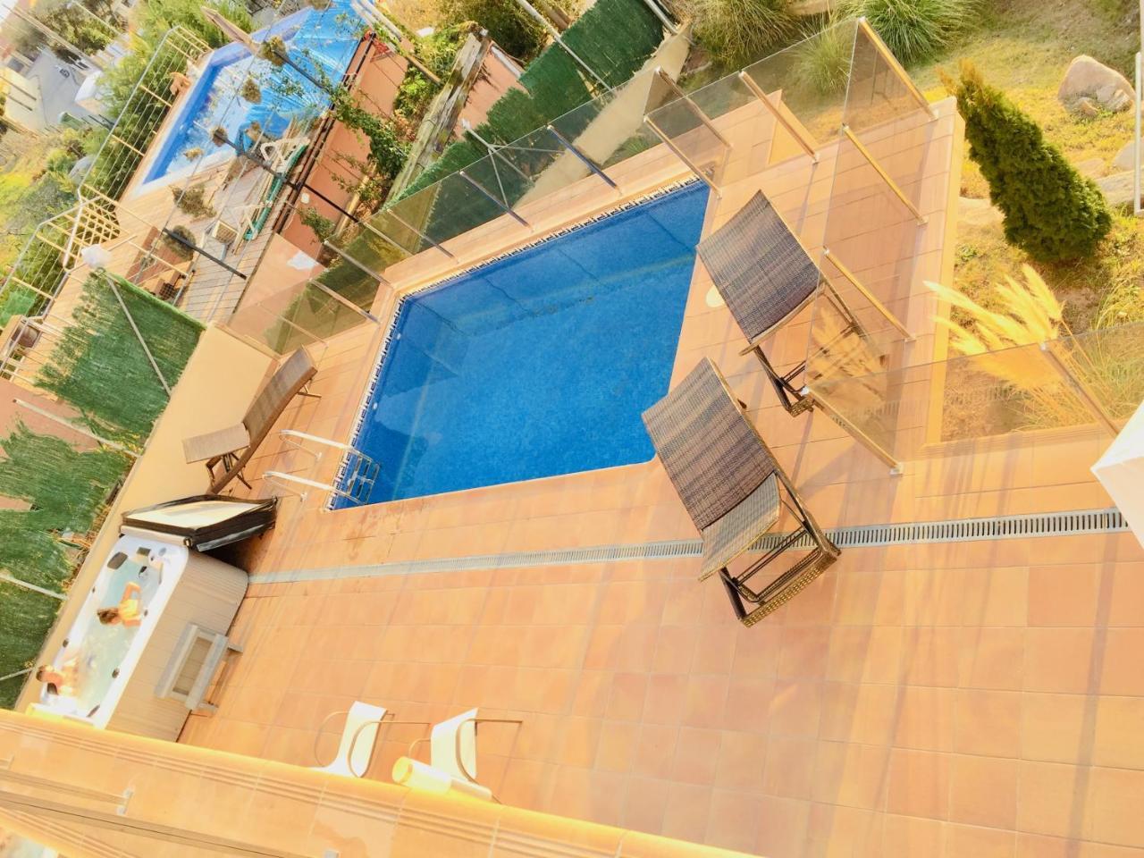Luxury Villa Investingspain With Sea Views, Pool And Jacuzzi Lloret de Mar Eksteriør billede